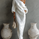 Aurelia |One-Shoulder Ivory Maxi Dress